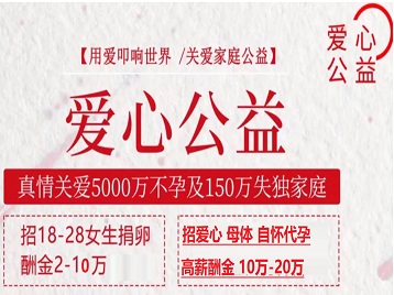 来凤捐卵助孕生子 爱心志愿者招募